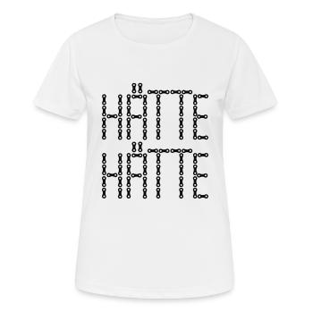 hätte hätte fahrradkette rad fahrrad bike geschenk - Frauen T-Shirt atmungsaktiv - Weiß - Vorne - AI Model Female 172 dark (172cm)