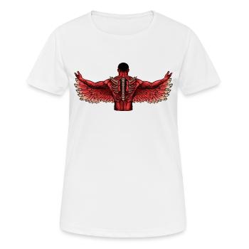 Wikinges Sangagues Göttheit Germanisch Nordisch - T-shirt respirant Femme - blanc - Devant - AI Model Female 172 dark (172cm)