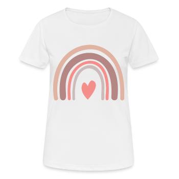 Rainbow - Women's Breathable T-Shirt - white - Front - AI Model Female 172 dark (172cm)