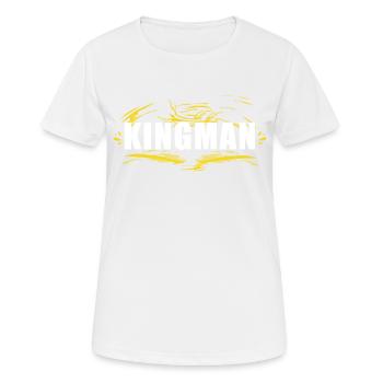 Arizona - Kingman - T-shirt respirant Femme - blanc - Devant - AI Model Female 172 dark (172cm)
