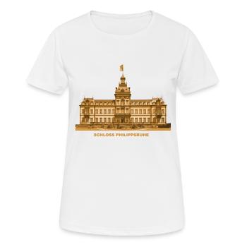 Palais Philippsruhe Baroque Hanau Hessen Museum - T-shirt respirant Femme - blanc - Devant - AI Model Female 172 dark (172cm)