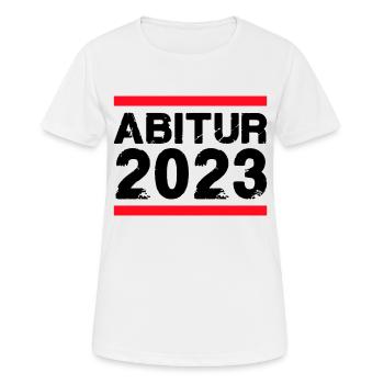 High school graduation 2023 - Women's Breathable T-Shirt - white - Front - AI Model Female 172 dark (172cm)
