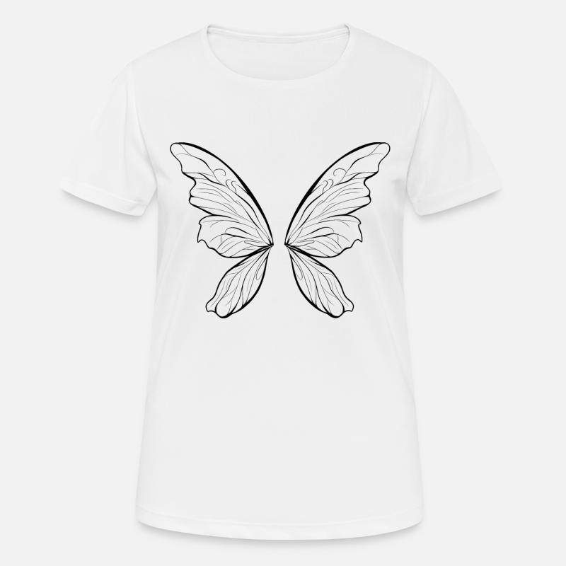 Fairy Wings - Women's Breathable T-Shirt - white