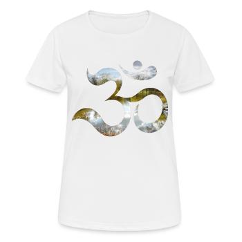 goa herbst - Frauen T-Shirt atmungsaktiv - Weiß - Vorne - AI Model Female 172 dark (172cm)