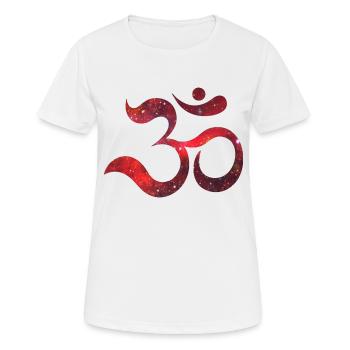 GOA RED - Frauen T-Shirt atmungsaktiv - Weiß - Vorne - AI Model Female 172 dark (172cm)