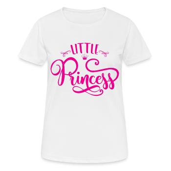 Little princess - T-shirt respirant Femme - blanc - Devant - AI Model Female 172 dark (172cm)