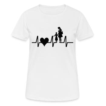Infinite connectedness - Women's Breathable T-Shirt - white - Front - AI Model Female 172 dark (172cm)