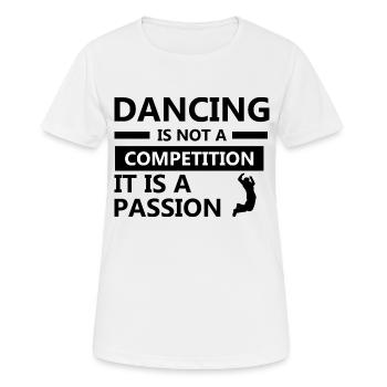 Dancing Dance Music - Women's Breathable T-Shirt - white - Front - AI Model Female 172 dark (172cm)