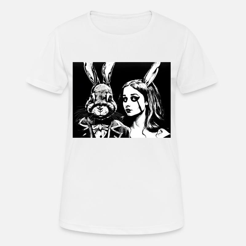 Alice #2 - Women's Breathable T-Shirt - white