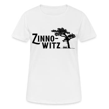 Zinnowitz, Perle der Ostsee - Frauen T-Shirt atmungsaktiv - Weiß - Vorne - AI Model Female 172 dark (172cm)