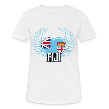 Fiji - Women's Breathable T-Shirt - white - Front - AI Model Female 172 dark (172cm)