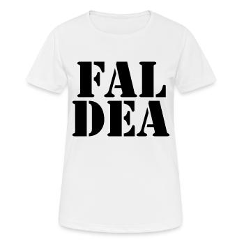 Langue frison Langue frison - T-shirt respirant Femme - blanc - Devant - AI Model Female 172 dark (172cm)
