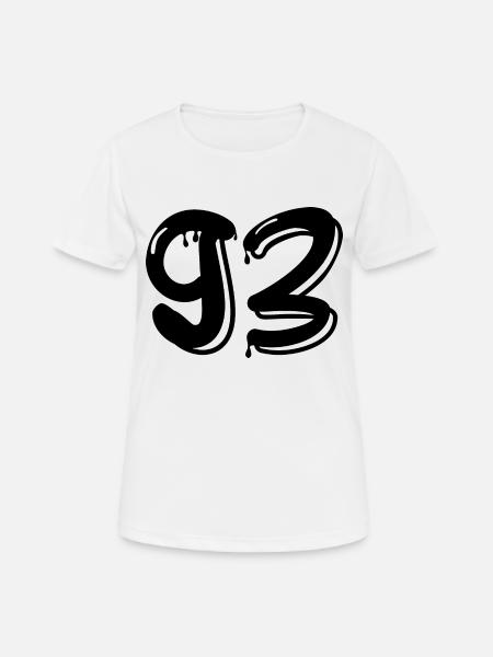 93 - T-shirt respirant Femme - blanc
