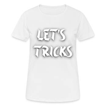 Tricks - Women's Breathable T-Shirt - white - Front - AI Model Female 172 dark (172cm)