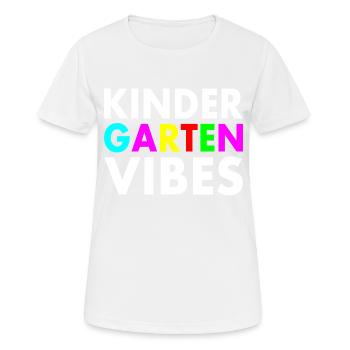 kindergarten vibes - T-shirt respirant Femme - blanc - Devant - AI Model Female 172 dark (172cm)