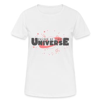 Univers - T-shirt respirant Femme - blanc - Devant - AI Model Female 172 dark (172cm)