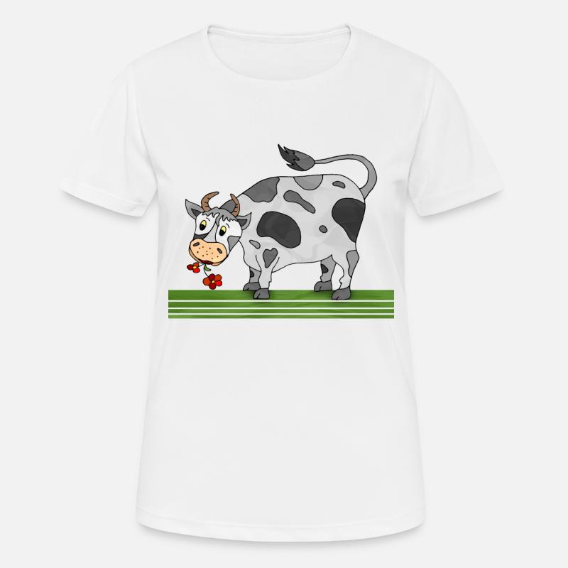Bull - Women's Breathable T-Shirt - white