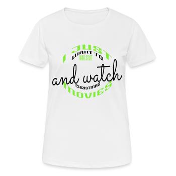 baker work sayings fairy tail animal birthday gift - Women's Breathable T-Shirt - white - Front - AI Model Female 172 dark (172cm)