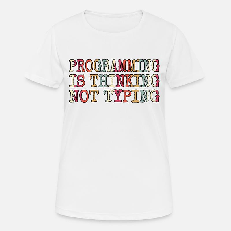 encrypt hack out hacking and free wifi - Women's Breathable T-Shirt - white