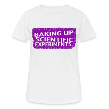 Happy Baking Ideas Baking Tools Baking - Women's Breathable T-Shirt - white - Front - AI Model Female 172 dark (172cm)