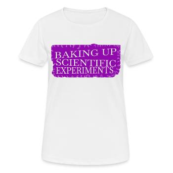 Idée présente astronomie pâtisserie ingrédients dictons - T-shirt respirant Femme - blanc - Devant - AI Model Female 172 dark (172cm)