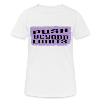 Citation Mental Endurance Awesome - T-shirt respirant Femme - blanc - Devant - AI Model Female 172 dark (172cm)
