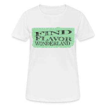 cadeau de découverte citations idée de cadeau d’anniversaire - T-shirt respirant Femme - blanc - Devant - AI Model Female 172 dark (172cm)