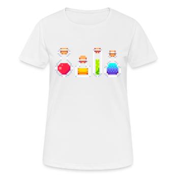 RPG Potions - T-shirt respirant Femme - blanc - Devant - AI Model Female 172 dark (172cm)