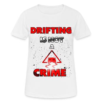 Drift cars Dirft Race Drift Design Drift Fan - Women's Breathable T-Shirt - white - Front - AI Model Female 172 dark (172cm)