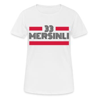 Mersin 33 Türkei Turkiye Geschenk Urlaub TR Türk - Frauen T-Shirt atmungsaktiv - Weiß - Vorne - AI Model Female 172 dark (172cm)