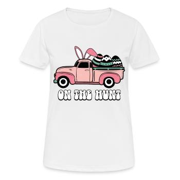 Happy Easter Easter Easter Egg Easter Celebration Easter - Women's Breathable T-Shirt - white - Front - AI Model Female 172 dark (172cm)