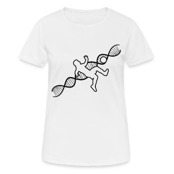 Football coach Footballer Football Footballer - Women's Breathable T-Shirt - white - Front - AI Model Female 172 dark (172cm)