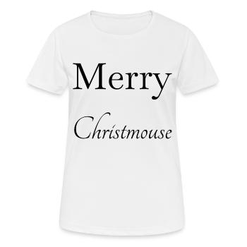 fine dinosaur fan cute present christmas present - Women's Breathable T-Shirt - white - Front - AI Model Female 172 dark (172cm)