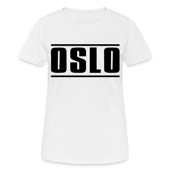 Oslo - T-shirt respirant Femme - blanc - Devant - AI Model Female 172 dark (172cm)