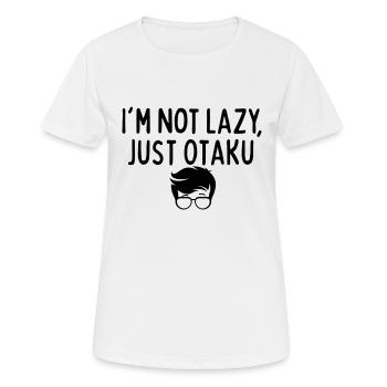 Drôle d’otaku - T-shirt respirant Femme - blanc - Devant - AI Model Female 172 dark (172cm)