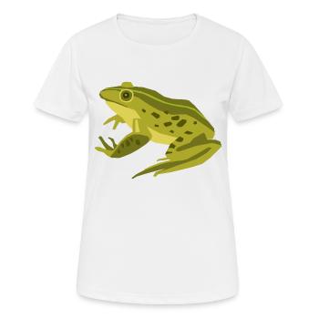 Meerestiere - Frauen T-Shirt atmungsaktiv - Weiß - Vorne - AI Model Female 172 dark (172cm)