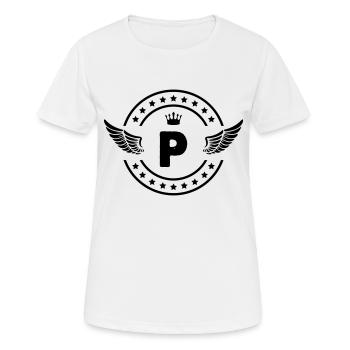 Coat of arms P - Women's Breathable T-Shirt - white - Front - AI Model Female 172 dark (172cm)