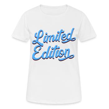 limited edition - Women's Breathable T-Shirt - white - Front - AI Model Female 172 dark (172cm)