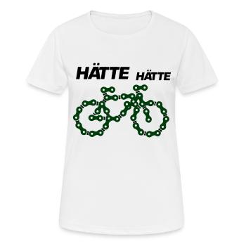 bicyclette - T-shirt respirant Femme - blanc - Devant - AI Model Female 172 dark (172cm)