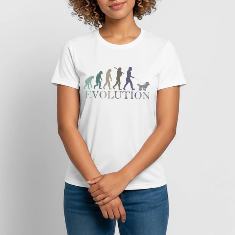 EVOLUTION PUDEL Frauen T-Shirt atmungsaktiv
