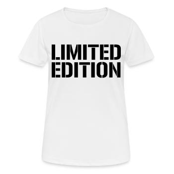 limited edition 2 - Frauen T-Shirt atmungsaktiv - Weiß - Vorne - AI Model Female 172 dark (172cm)