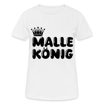 Malle König - Women's Breathable T-Shirt - white - Front - AI Model Female 172 dark (172cm)