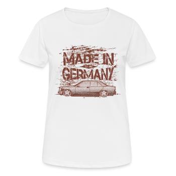 w201 - Women's Breathable T-Shirt - white - Front - AI Model Female 172 dark (172cm)