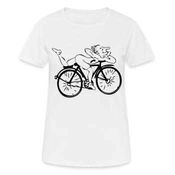 Albert Hofmann - T-shirt respirant Femme - blanc - Devant - AI Model Female 172 dark (172cm)
