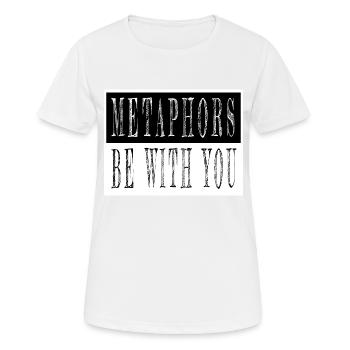 coffeecups school fun reading birthday present - Women's Breathable T-Shirt - white - Front - AI Model Female 172 dark (172cm)