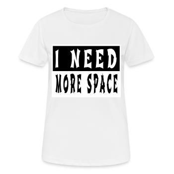 anniversaire cadeau idée astrophysique idée cadeau - T-shirt respirant Femme - blanc - Devant - AI Model Female 172 dark (172cm)