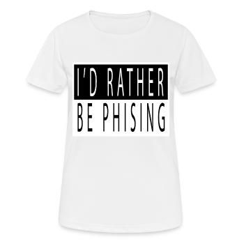 present idea bio hack hacking coding gift idea - Women's Breathable T-Shirt - white - Front - AI Model Female 172 dark (172cm)