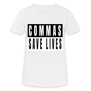 Writer Books Literature Cycling Jokes Literary - Women's Breathable T-Shirt - white - Front - AI Model Female 172 dark (172cm)