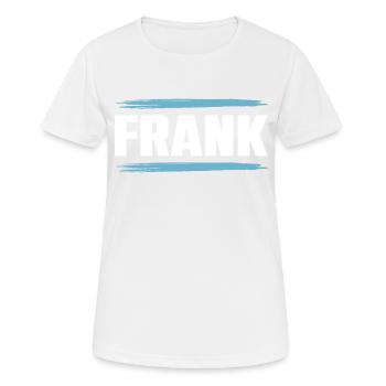 Frank - Women's Breathable T-Shirt - white - Front - AI Model Female 172 dark (172cm)