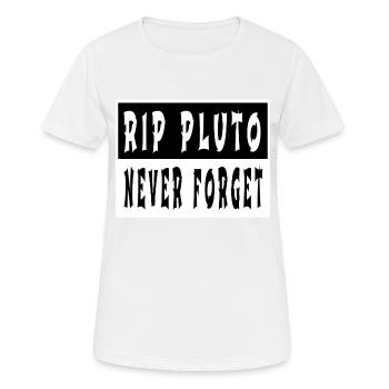 birthday gift joke astronomy spaceship planets - Frauen T-Shirt atmungsaktiv - Weiß - Vorne - AI Model Female 172 dark (172cm)